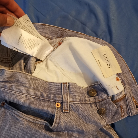 Gucci wolf jeans
